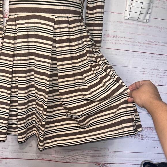 Altar’d State Mock Neck B Stripe Dress | Small - Picture 2 of 4